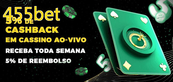 Promoções do cassino ao Vivo 455bet